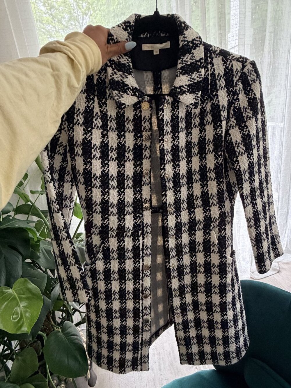 Maje Houndstooth Jacket – Never Worn